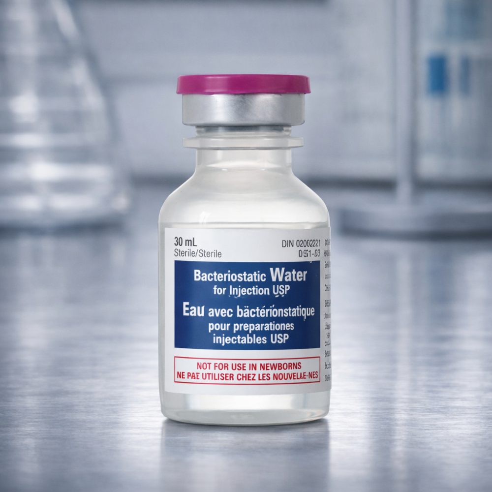 Bacteriostatic Water 30mL - Peptify Canadian Peptides Online - Peptify